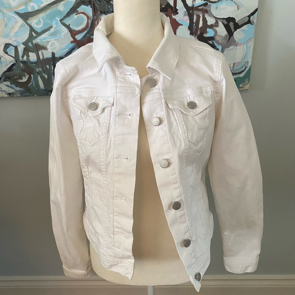 White Denim Jacket